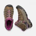 Keen TARGHEE III MID WP W weiss/boysenberry