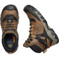 KEEN RIDGE FLEX MID WP M bison/golden brown