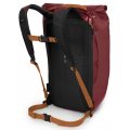 OSPREY TRANSPORTER ROLL TOP red mountain