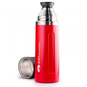 GSI Outdoors Glacier Stainless Vacuum Bottle 1 l red