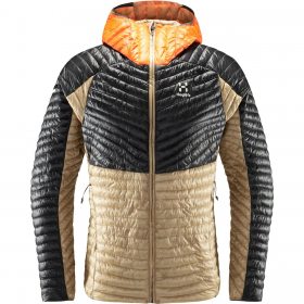 Haglofs L.I.M Mimic hood M béžová/černá/oranžová 604940-4N9