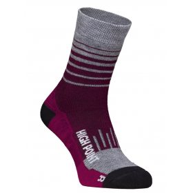 HIGH POINT MOUNTAIN MERINO 3.0 LADY SOCKS purple/grey