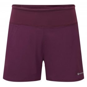 Montane Womens Slipstream Twin Skin Shorts saskatoon berry