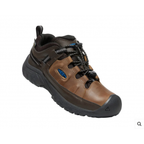 KEEN TARGHEE LOW WP JR coffee bean/bison