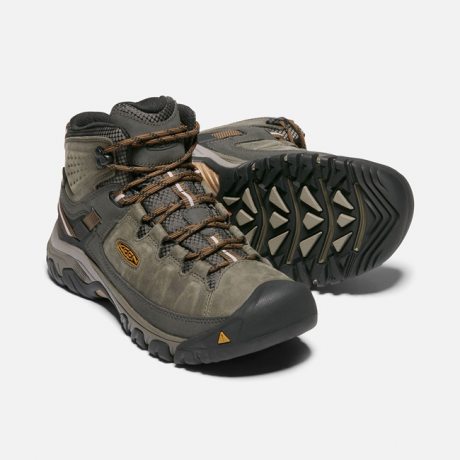 KEEN TARGHEE III MID WP M black olive/golden brown