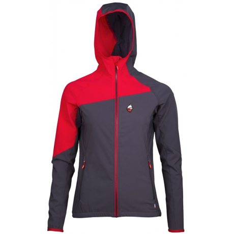 High Point DRIFT 2.0 LADY HOODY JACKET carbon/red