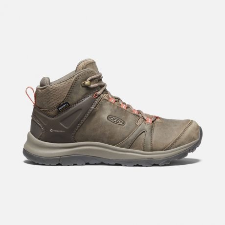 Keen TERRADORA II LEATHER MID WP W brindle/redwood