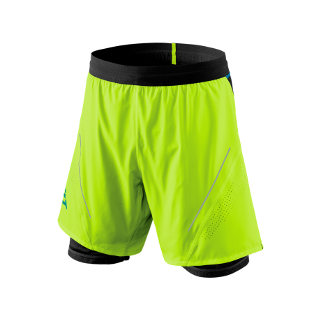 Dynafit ALPINE PRO M 2/1 SHORTS fluo yellow