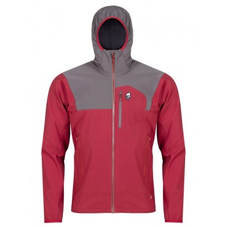 High Point ATOM HOODY JACKET brick red/iron gate