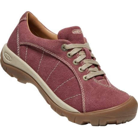 KEEN PRESIDIO CANVAS W red/plaza taupe