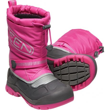 KEEN SNOW TROLL WP JR fuchsia purple/silver