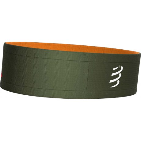 COMPRESSPORT FREE BELT RF green/dark blue cheddar