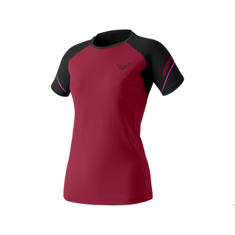 Dynafit Alpine Pro W S/S Tee black out BEET RED