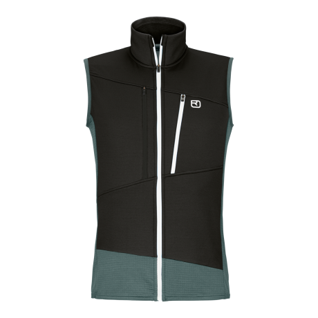 Ortovox FLEECE GRID VEST M dark arctic grey