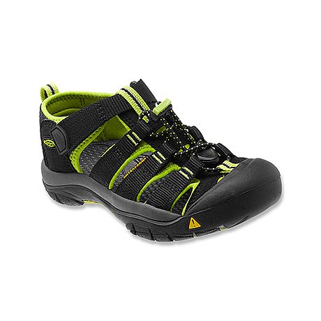 KEEN Newport H2 Jr black/lime green