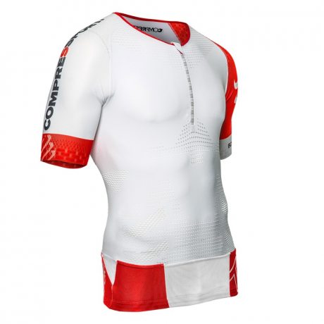 COMPRESSPORT TR3 AERO TOP bílá